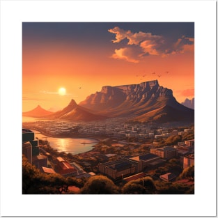 Table Mountain Posters and Art